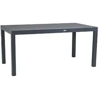 Greemotion Grenada Ausziehtisch 160 x 75 x 90 cm Silber