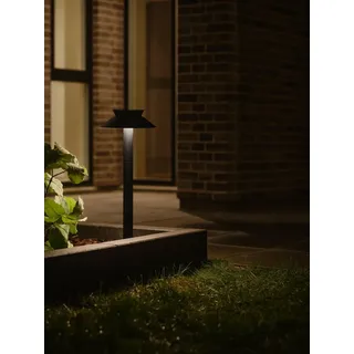 Nordlux Wegeleuchte Kunststoff, Metall Ø 29,5 cm x 60,0 cm inkl. Bewegungsmelder schwarz