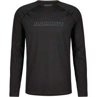 Mammut Selun FL Longsleeve Logo, schwarz, XL