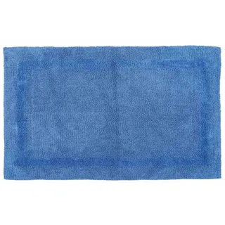 Homescapes Badteppich Blau 120 x 70 cm