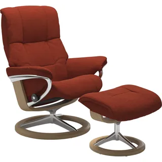 Stressless® Relaxsessel »Mayfair«, mit Signature Base, Größe S, M & L, Gestell Eiche rot