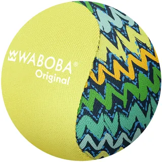 Waboba Wasser-Sprung-Ball – Der Originale Skip-Ball für Ozean, See & Pool – Hochleistungs-Wasser-Spielzeug für endlosen Sommer-Spaß – Robuster, weicher Gelkern für einfaches Springen – Zigzag