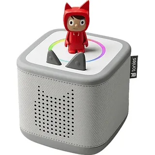 Tonies Toniebox 2 Starter-Set Mondgrau mit Kreativ-Tonie