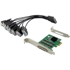 MicroConnect PCI-E 17V358 8S PRO RS232, Kontrollerkarte