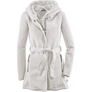 G.I.G.A. DX by killtec Frydara Casual Strick Parka Mit Kapuze Und Gürtel, Off White, 34