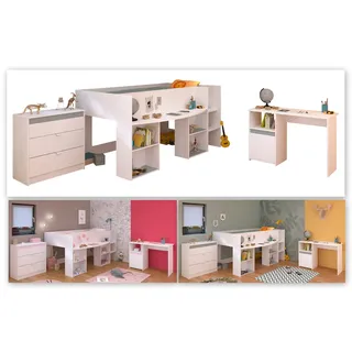 Parisot Jugendzimmer-Set, weiß