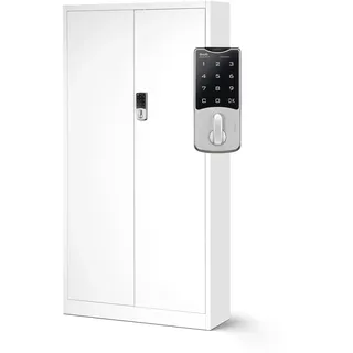 Jan Nowak C003 Aktenschrank 185 x 90 x 40 cm Weiß