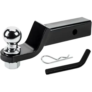 Anhängerkupplung Adapter für Us-Fahrzeuge,2 Zoll/50 mm Anhänger Kugelhalterung,Kupplungskugel Anhängerkupplung,Kugelkopf Ackerschiene für Wohnwagen, LKWs, Kugelanhängerkupplung