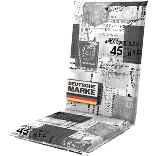 Gardissimo 2115 Hochlehner Gartenstuhl Auflagen 120x50x8cm grau