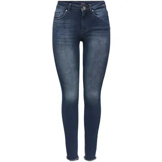 Only ONLBLUSH Life MID SK ANK Hosen Blau XL