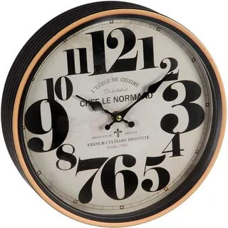 Ambiente Haus Le Normand Wanduhr 29 cm 28 beige