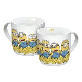 kompatible Ware Kaffeetassen-Set Minions bunt 300,0 ml 2-tlg.