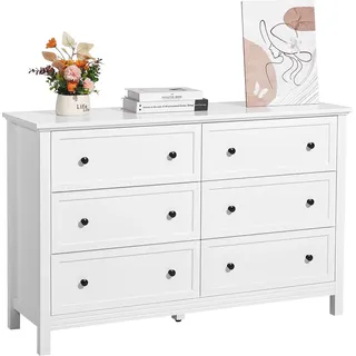 Vevor Sideboard 6 Schubladen Weiß