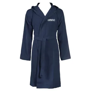 Arena Zeppelin Light Herren- und Damen-Bademantel aus Baumwolle, Baumwoll-Bademantel mit Kapuze und Taschen, Unisex-Bademantel aus Frottee, Angenehm und Leicht