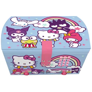 KIDS LITERIE Schmuckschatulle mit Hello Kitty 20x18x14cm