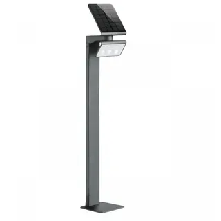 Steinel Solarleuchte Kunststoff, Metall 117,8 cm inkl. Bewegungsmelder anthrazit