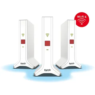 AVM FRITZ!Mesh Set 4200 1733 Mbps Rot/Weiß 20003107