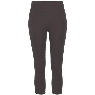 LASCANA Caprileggings mit breitem weichem Bündchen, Loungewear LASCANA