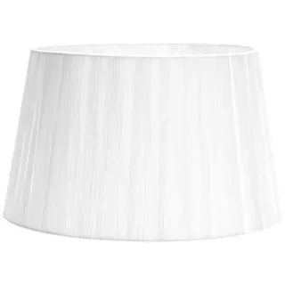 Laura E27 Lampenschirm, Weiß, 25 x 20 x 15 cm, offene Konik