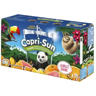 Capri-Sun Capri Sun Jungle Drink 10x200ml Trinkpacks mit Mehrfruchtsaft 2000ml