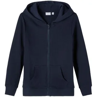 NAME IT Sweatshirt mit Kapuze und Reißverschluss Dark Sapphire 134-140