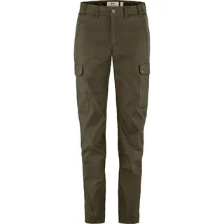 Fjällräven Stina Hosen Regular Dunkelgrün 36
