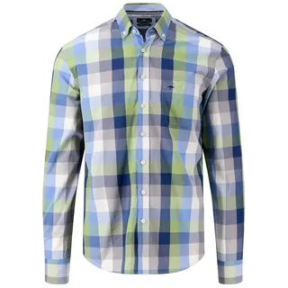 Fynch Hatton 14138000 Langarmhemd - Leaf Green - XL