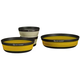 Sea to Summit Frontier 3-teiliges Besteckset Gelb