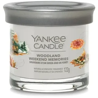 Yankee Candle Woodland Weekend Memories Duftkerze 122 g grau