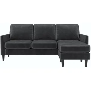 Mr. Kate Winston Wendesofa Sektion, dunkelgrauer Samt