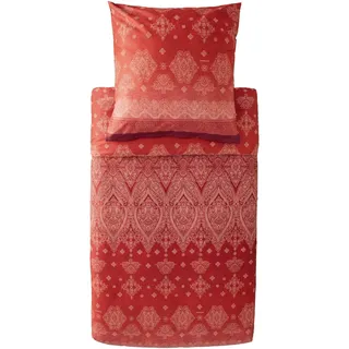 BASSETTI Kerala Ornamental Rot 135 x 200 cm + 80 x 80 cm