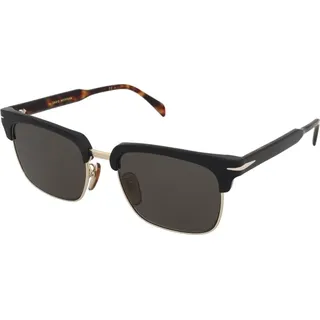 DAVID BECKHAM DB 1119/G/S XWY BLACK HAVANA GOLD 55/19/145 Herren Sonnenbrillen - Gold
