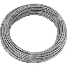Bild Stahlseil PVC-umm. 4/5mm, Ring 20m