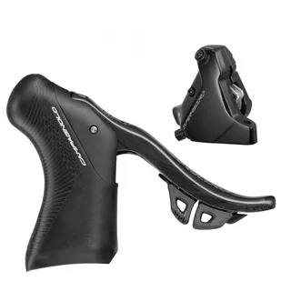 CAMPAGNOLO Super Record Schalthebel/Bremshebel Wireless Ergopower rechts | inkl. Flat Mount Bremssattel (hinten)| 12-fach