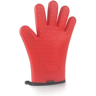 Lacor Silikon-Ofenhandschuh, Rot, 27 cm