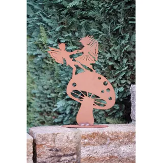 Ferrum Art Design Deko-Figur Herbsttanz Gr.I 39 cm Edelrost