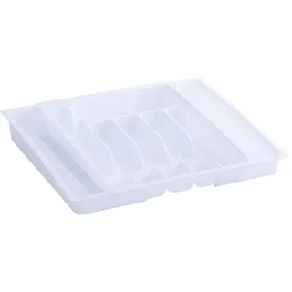 Zeller Besteckkasten 29 - 50 x 38 x 6,5 cm weiß