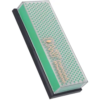 DMT Diamond WhetstoneTM Diamant Schleifstein in Kunststoffbox 6" Extrafein, Messerschärfer in Profiqualität, 15cm Wetzstein für Messer und Werkzeuge, Made in USA, W6EP
