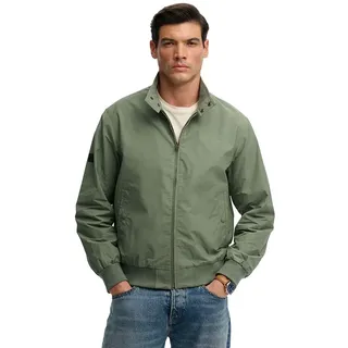 Superdry Classic Harrington Jacke - Lily Pad Green - M