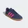 Sneaker ADIDAS SPORTSWEAR "BREAKNET SLEEK", Damen, Gr. 41, dunkelblau, lucid pink, gold metallic, Leder, Synthetik, Schuhe Sneaker, Topseller