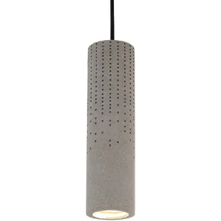 Paco Home Baroll 1-flg. Ø 7 cm zylinderförmig grau
