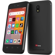 TTfone TT20 Smart 3G Mobiltelefon mit Android GO - 8 GB - Dual SIM - 4 Zoll Touchscreen