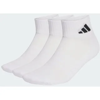 adidas Cushioned Sportswear Ankle Socken 3er Pack Weiß/Schwarz 42-45