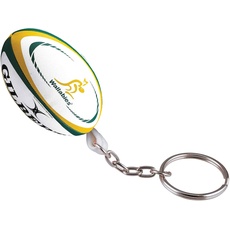 Gilbert Australian Wallabies Rugby Ball Key Ring