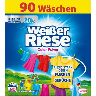 Weißer Riese Colorwaschmittel Pulver 90 WL