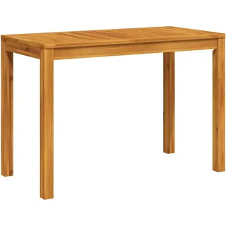 vidaXL Garten-Esstisch 110x55x75 cm Massivholz Akazie
