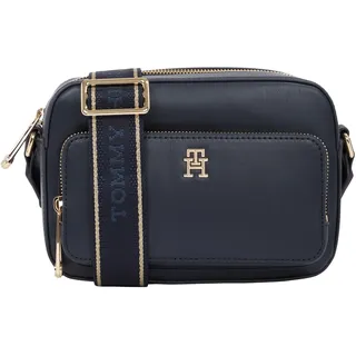 Tommy Hilfiger Damen Umhängetasche Joy Camera Bag Breiter Tragegurt, Blau (Space Blue), Einheitsgröße
