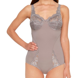 SUSA Body ohne Bügel Latina I Body Shapewear Damen stark formend I Frauen Mieder I Softer Bodysuit mit Shaping Effekt I Formt Taille, Bauch und Po