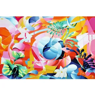 Nathan Puzzle 3000 Teile – Pflanzenabstraktion/Amaury Dubois – Erwachsene und Kinder ab 14 Jahren – Hochwertiges Puzzle – perfekte Integration – Künstler-Kollektion – 12001550