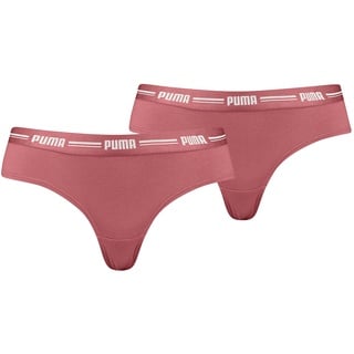 PUMA Damen Cotton Modal Brazilian Bikini Style Underwear, Heartfelt, S EU